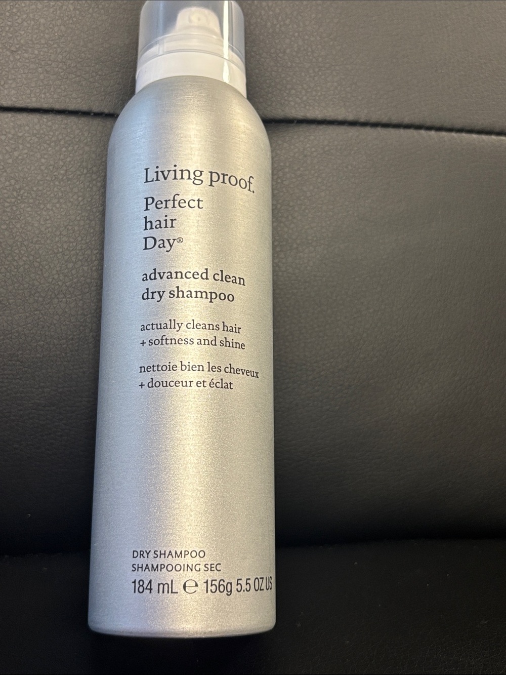 Living Proof silver Perfect hair Day Advanced Clean Dry Shampoo